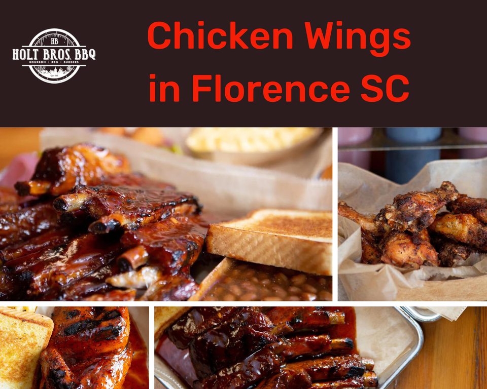 Chicken Wings in Florence SC by Holt Bros BBQ