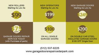 Garage Doors Repair Cedar Park TX