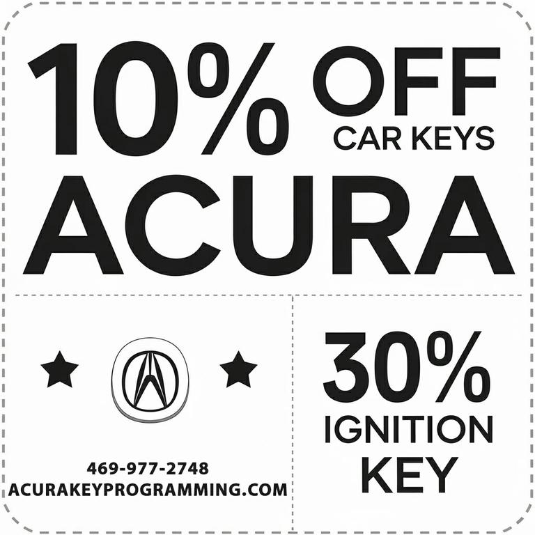 Acura Key Programming - Duplicate Fob keys Dallas TX