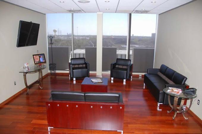 Office Waiting Lounge by University Periodontal Associates