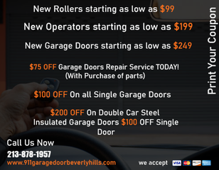 911 Garage Door Beverly Hills