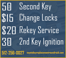 Toyota Key Replacement
