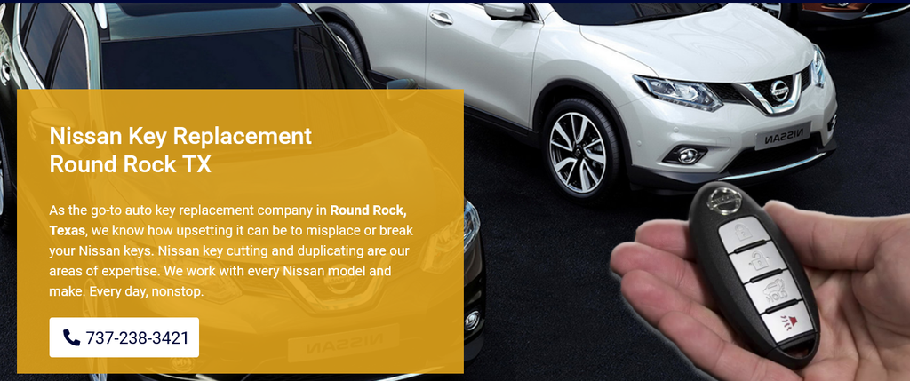  by Nissan Key Replacement Round Rock TX