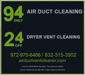 Air Duct Vent Cleaner Dallas TX