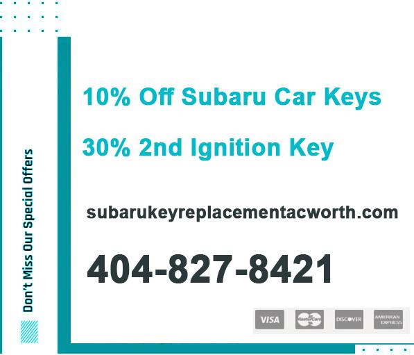  by Subaru Key Replacement Acworth