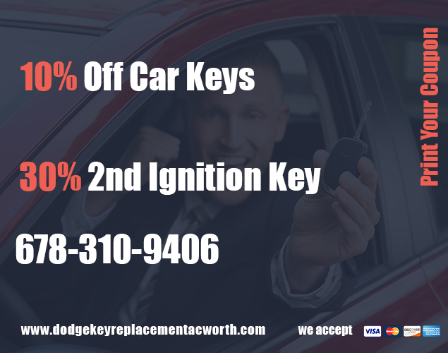  by Dodge Key Replacement Acworth