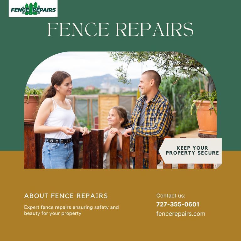 Fence contractor Tampa by Fence Repairs