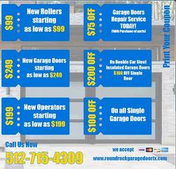 Round Rock Garage Door TX