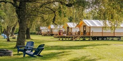  by Glamping at Preserve Battenkill River Luxury Camping