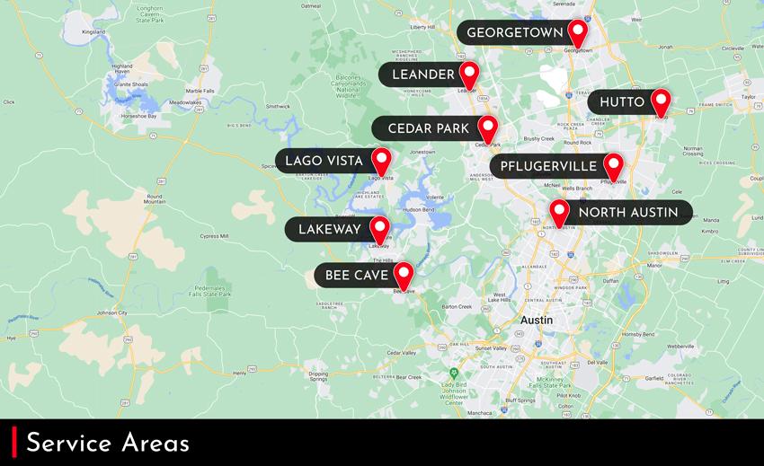 American Eagle Plumbing Service Areas by American Eagle Plumbing