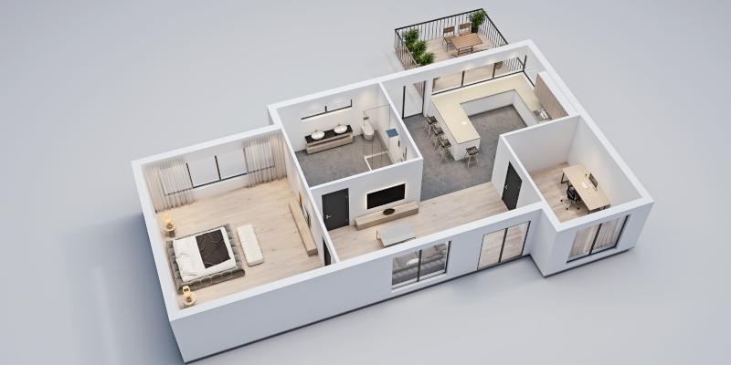 You can provide clients with 3D tours when you trust our team. by ADG Design, LTD