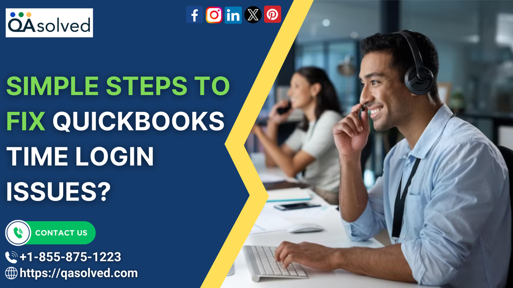 Simple Steps to Fix QuickBooks Time Login Issues by QAsolved - QuickBooks Support