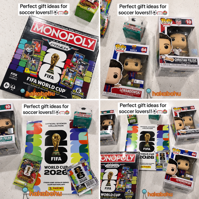 The World Cup may be over, but soccer season never stops!  Explore our favorite soccer gifts, including collectibles, trading cards, Funko Pops, and more-perfect for every fan gearing up for club season. by Hakabohu