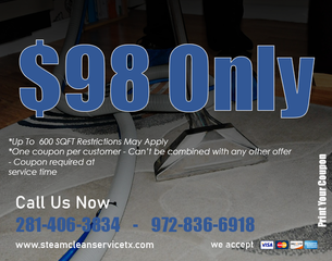 Steam Clean Service Dallas TX