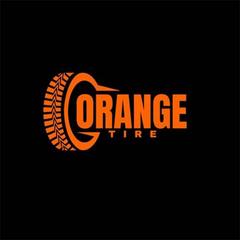 Orange Tire