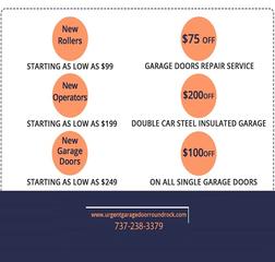 Urgent Garage Door Round Rock TX
