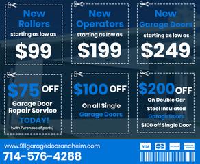 911 Garage Door Anaheim