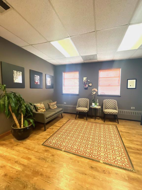 The Audiology Associates of Deerfield office interior and waiting room by Audiology Associates of Deerfield