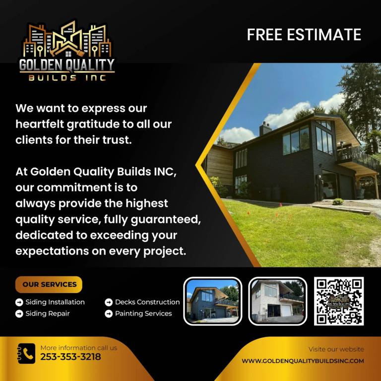  by Golden Quality Builds INC