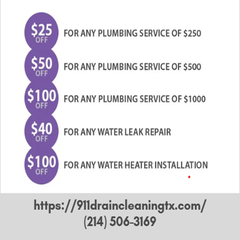 911 Drain Cleaning Dallas TX