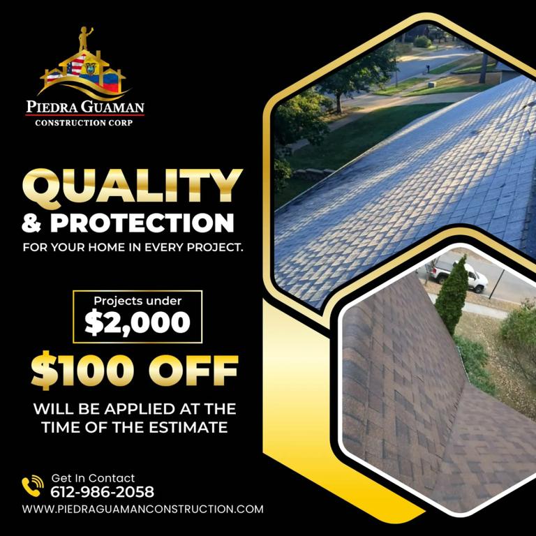  by Piedra Guaman Construction Corp