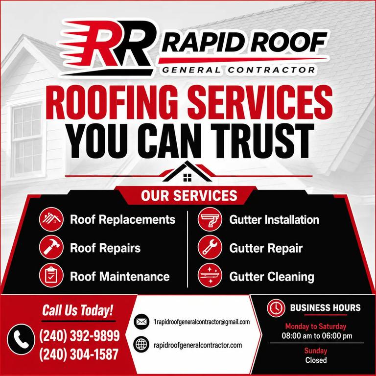 by RAPID ROOF GENERAL CONTRACTOR