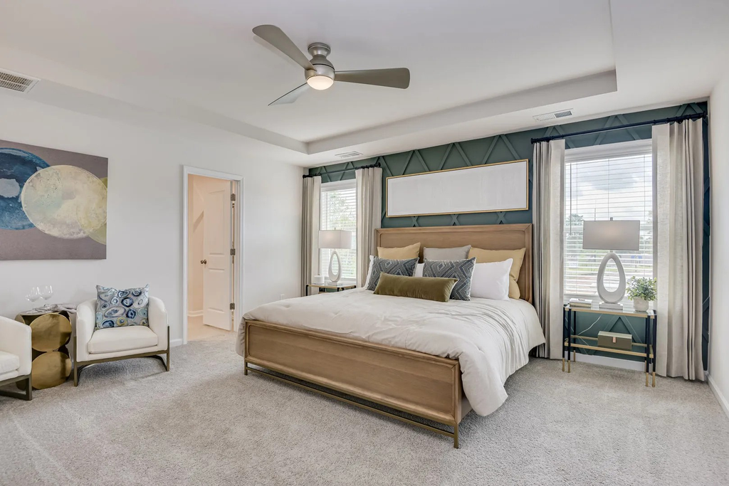 Spacious Primary Bedrooms at Alligator West by Stanley Martin Homes by Alligator West by Stanley Martin Homes
