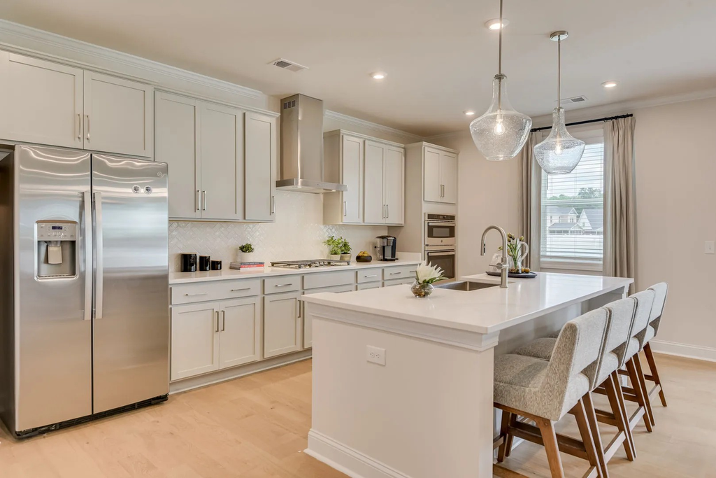 Designer-Inspired Kitchens at Queens Landing by Stanley Martin Homes by Queens Landing by Stanley Martin Homes