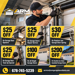  by Arm Garage Door Atlanta