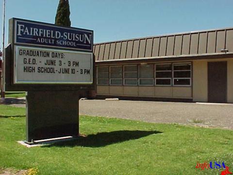 Fairfield-Suisun Adult School offers a variety of classes in ESL, high school completion, career skills classes, and more. FREE Childcare for students attending class. Many of our programs have scholarships available for current students.