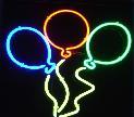Balloons-123x108 by Blue Flame Neon
