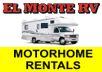 El Monte RV Rentals & Sales