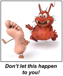 Foot-Fungus-Bug by Atlantic Foot & Ankle Specialists PC