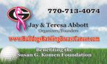 bulldogs2007breastcancerBC by Crazy Native T Shirt & Sign Designs