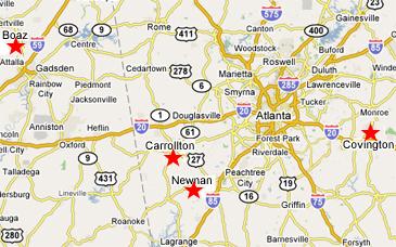 map-all_locations by Superior Structures of Covington