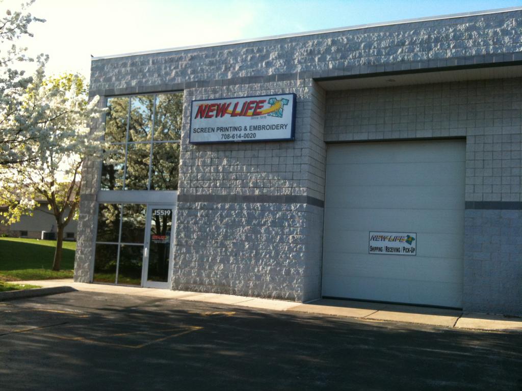 New Life Screen Printing & Embroidery Orland Park IL 60462 7086140020