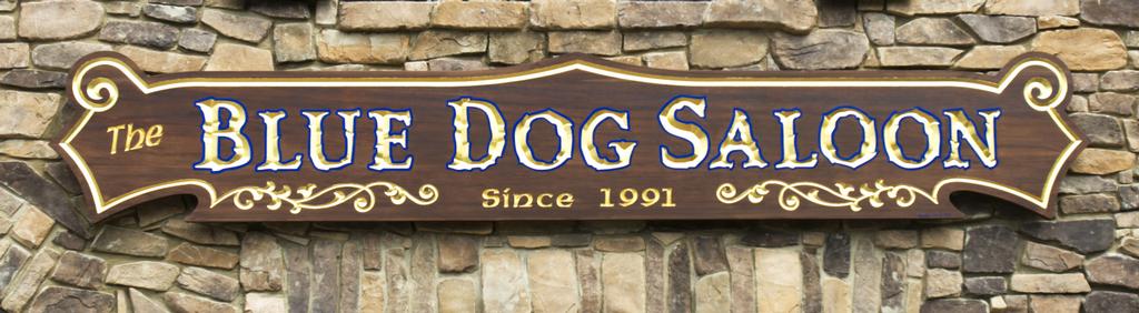 ROUTED CEDAR SIGN W/GOLD LEAF, LA PLATA, MD by Shortys Art & Sign