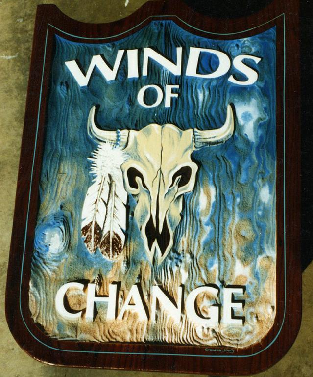 SANDBLASTED WOOD SIGNS, SHORTYS ART & SIGN by Shortys Art & Sign