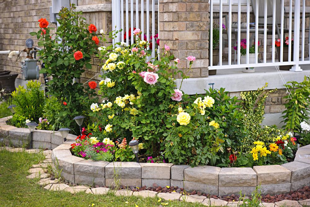 Natural stone landscaping