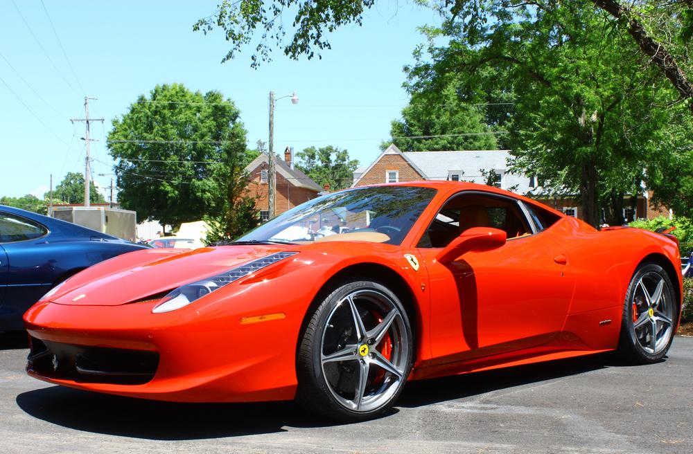 Red car